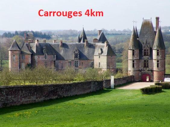 Bed and Breakfast Haras de La Croix d'Argent Saint-Sauveur-de-Carrouges Exterior foto